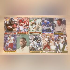 1991 Pro Set Football Lot – Reggie White, Webster Slaughter, Barry Word + More